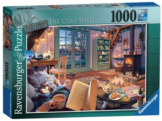 Puzzle Ravensburger Il Mio Rifugio: Stanza Accogliente 1000 Pezzi