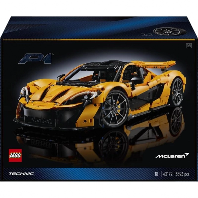 Auto da corsa McLaren P1 LEGO Technic per adulti