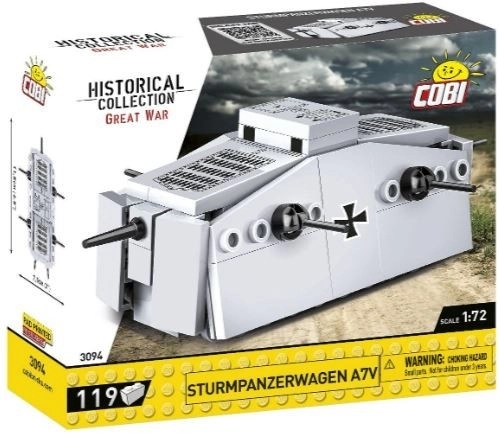 Modellino Sturmpanzerwagen A7V Cobi