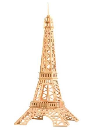 Puzzle 3D in legno Torre Eiffel