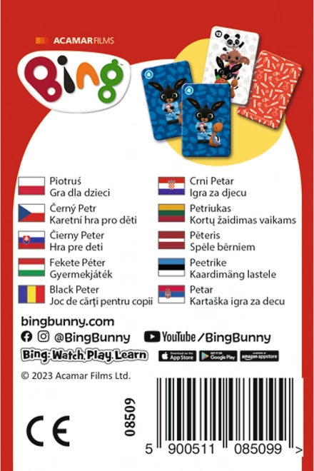 Gioco di carte Bing Černý Petr