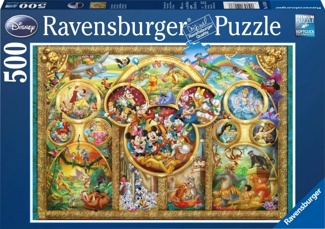 Puzzle Disney Famiglia Ravensburger 500 pezzi