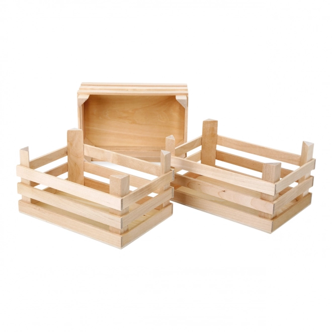 Set di cassette in legno Small Foot