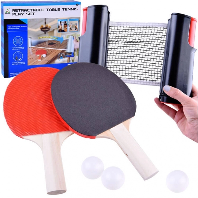 Set da ping pong portatile