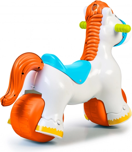 Unicorno a dondolo interattivo 2 in 1 cavalcabile di FEBER