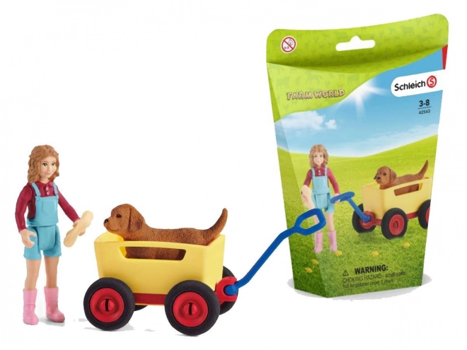 Carretto per Cani Schleich Farm World