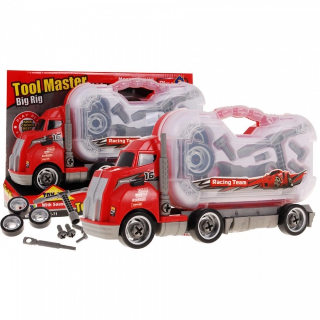 Camion con Valigetta Utensili 2 in 1 per Bambini 3+