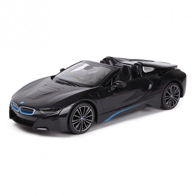 Auto R/C BMW i8 Roadster Rastar nero 1:12