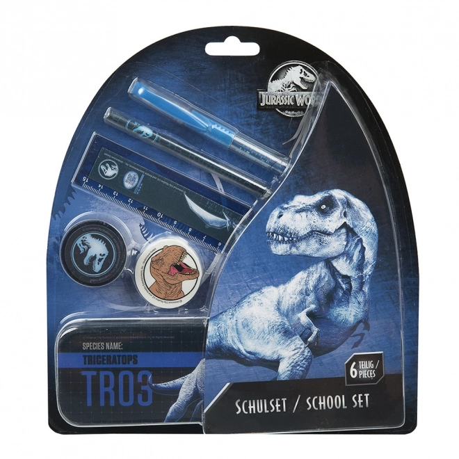 Set scolastico 6 pezzi Jurassic World