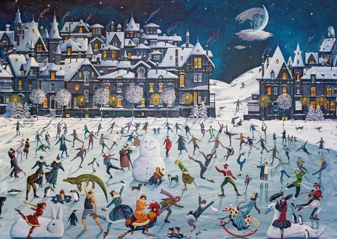 Puzzle Danza sul ghiaccio 2000 pezzi