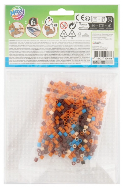 Kit di Perline a Stirare Gattino 15x15 cm
