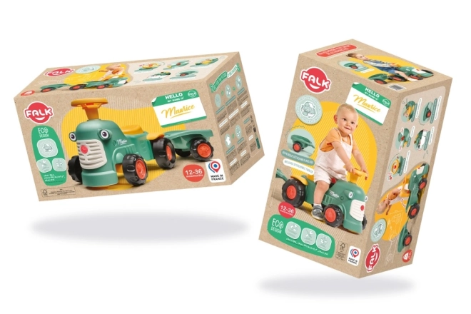 Trattore Vintage Bambini con Rimorchio