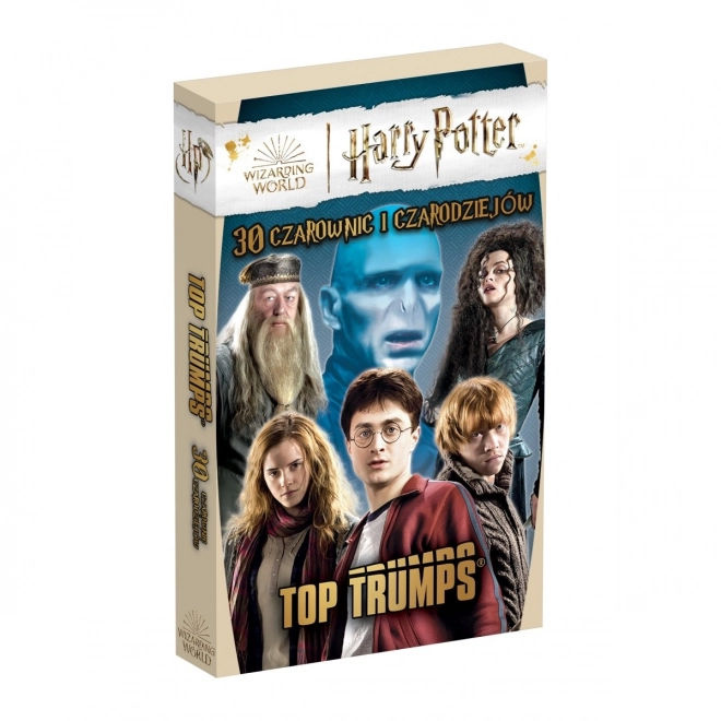 Gioco di carte Top Trumps Harry Potter 30 Streghe e Maghi