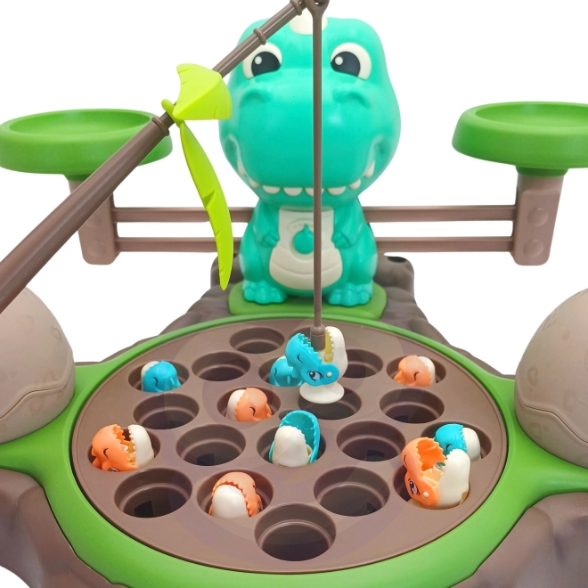 Gioco educativo Dinozaur con bilancia e cattura di WOOPIE