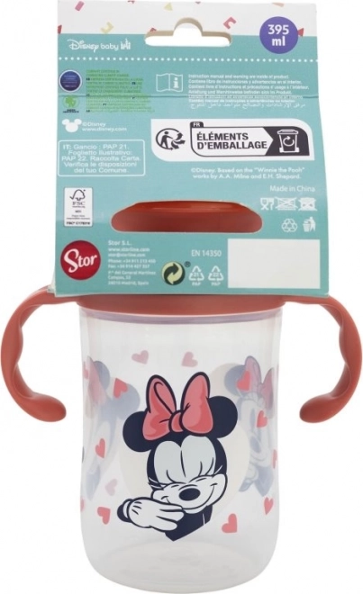 Bicchiere da allenamento per bambini Minnie 395 ml