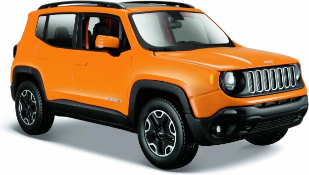 Modello in metallo JEEP RENEGADE 1:24 arancione