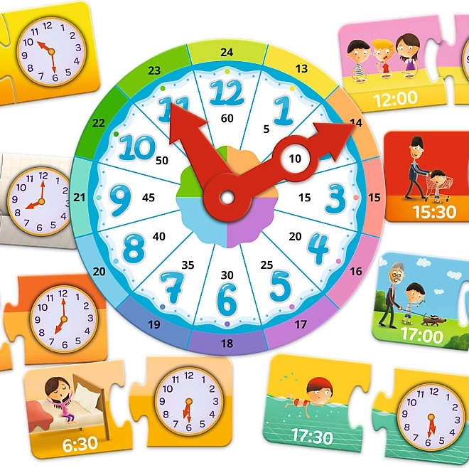 Trefl Gioco Educativo Piccolo Esploratore: Orologi