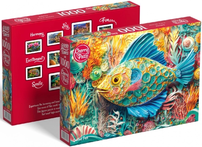 Puzzle Pesce di Carta 1000 pezzi