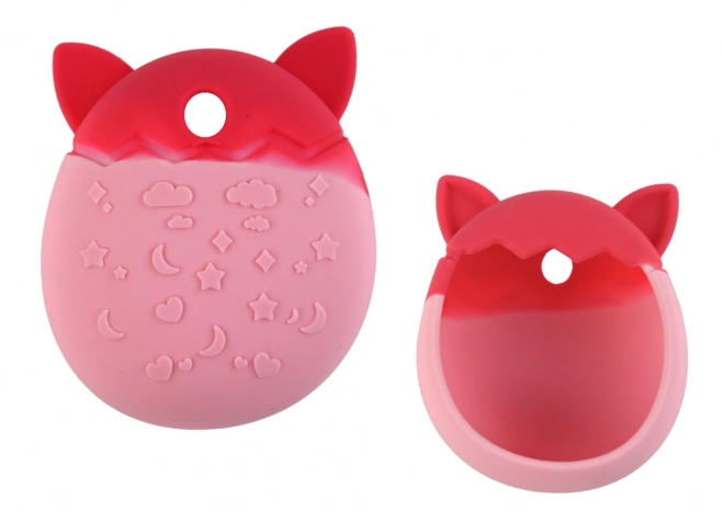 Custodia silicone rosa per Tamagotchi