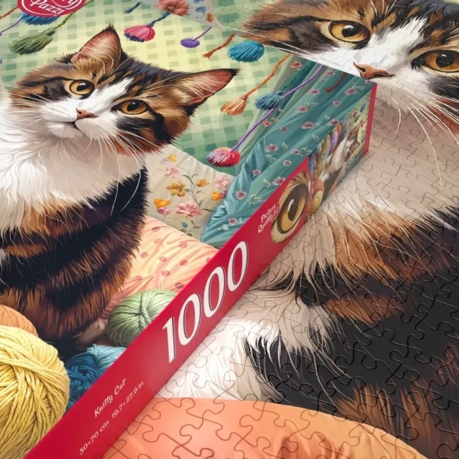 Puzzle Cherry Pazzi Gatto nel Filo