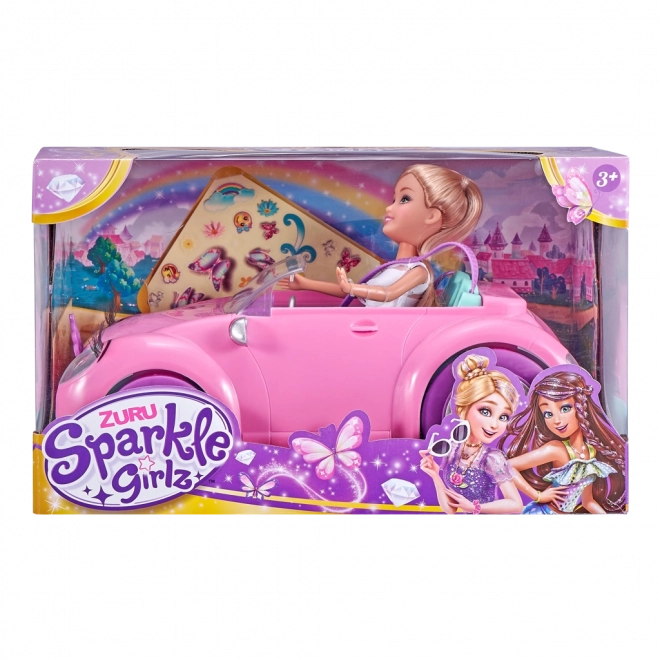 Bambola Sparkle Girlz con Auto