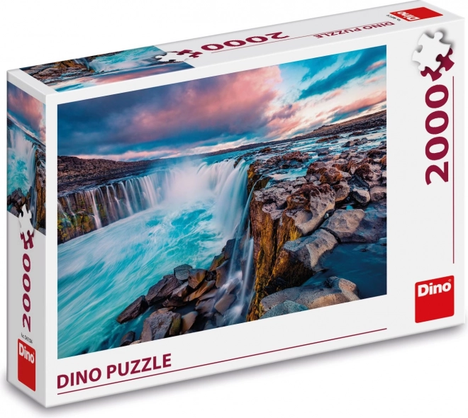 Puzzle Cascata Selfoss 2000 Pezzi