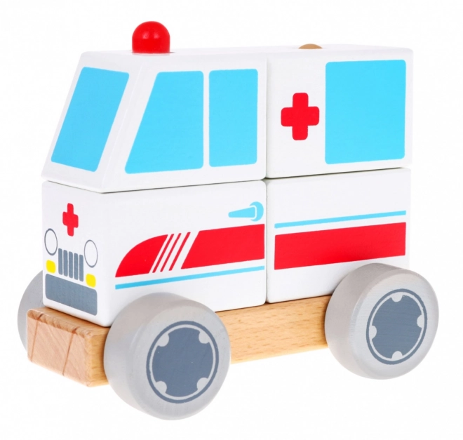 Ambulanza in Legno per Bambini