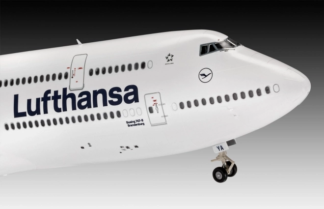 Modello in plastica Boeing 747-8 Lufthansa