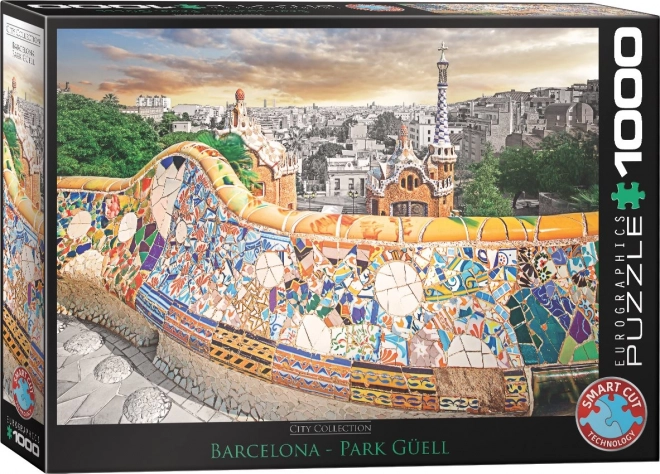 Puzzle di Barcellona - Park Güell 1000 Pezzi