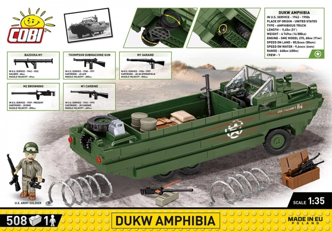 Amphibia DUKW Anfibio da Costruzione