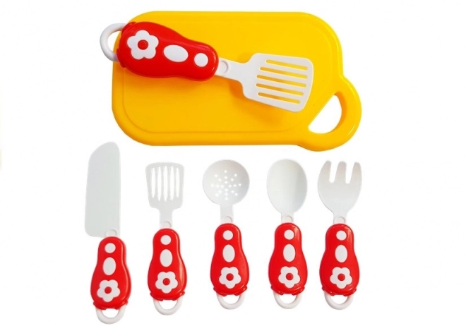 Set di frutta e verdura per bambini da tagliare