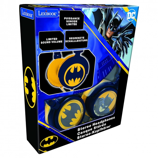 Cuffie pieghevoli Batman Lexibook