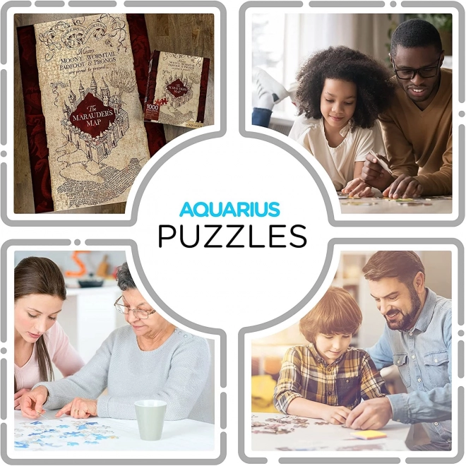 Puzzle piantina del malandrino Harry Potter 1000 pezzi