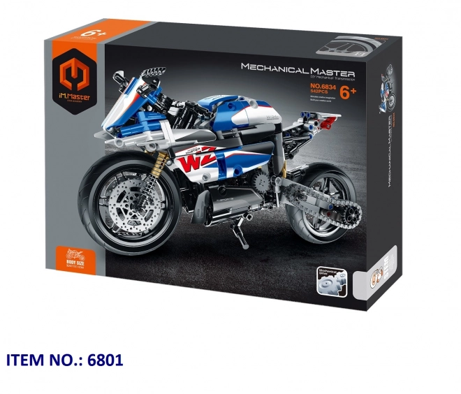 Set da costruzione moto iM.Master blu