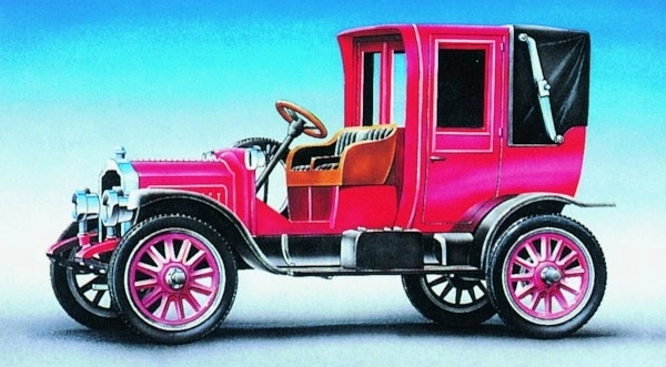 Modello Packard Landaulet 1912