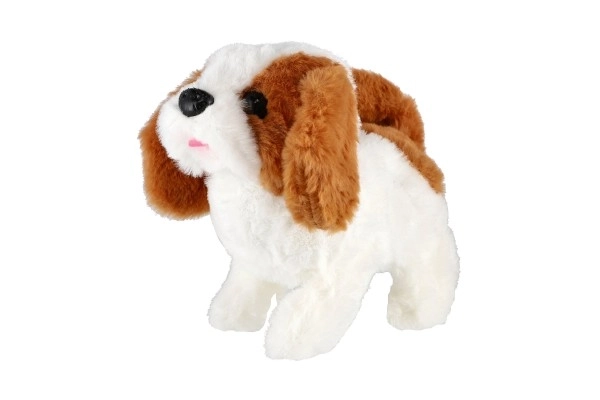 Cane interattivo peluche 18 cm a batteria