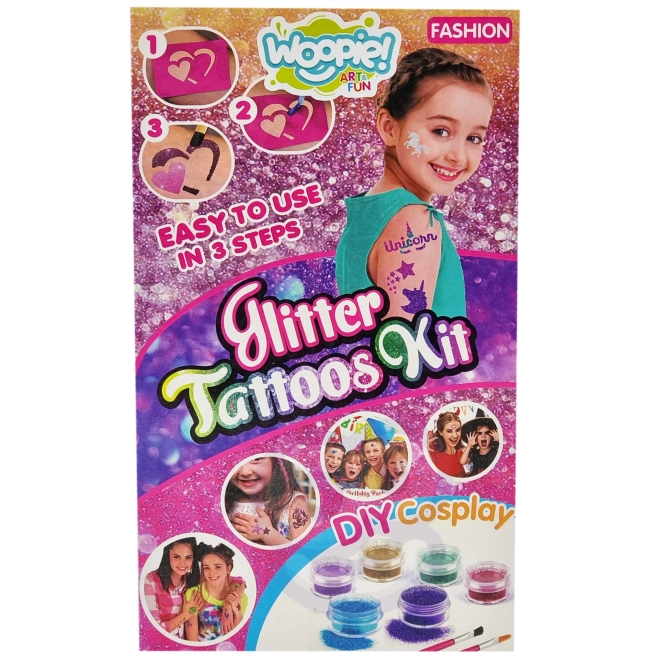Kit XL Tatuaggi per Bambini Art&Fun di Woopie