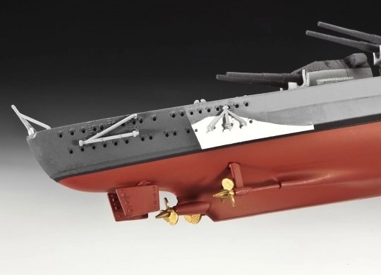 Modello plastico nave da guerra Bismarck