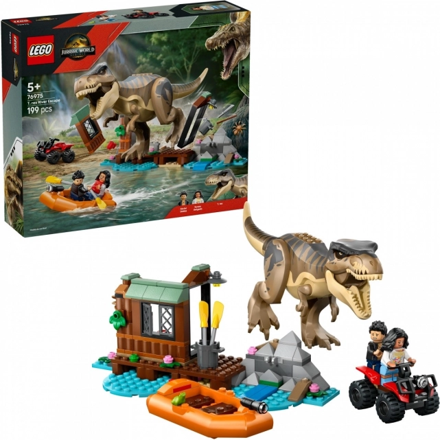 Lego Jurassic World Fuga dal T-Rex