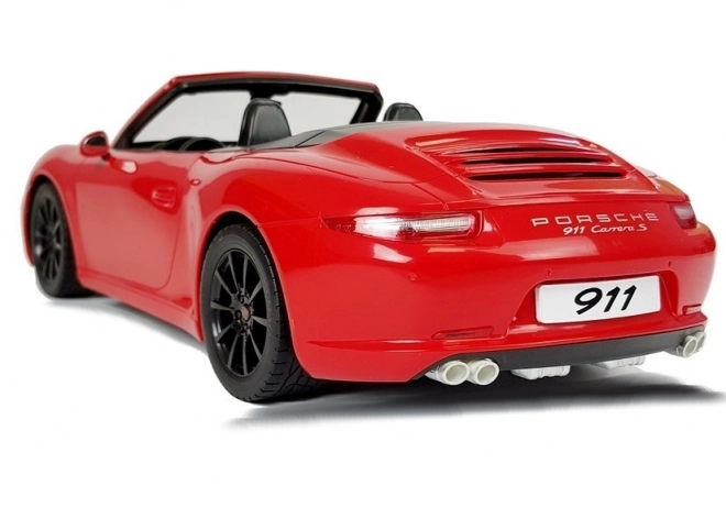 Auto R/C Porsche 911 Rastar 1:14 Rosso a distanza