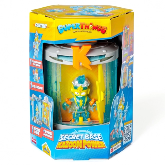 Figura SuperThings La Base Segreta Kazoom Power