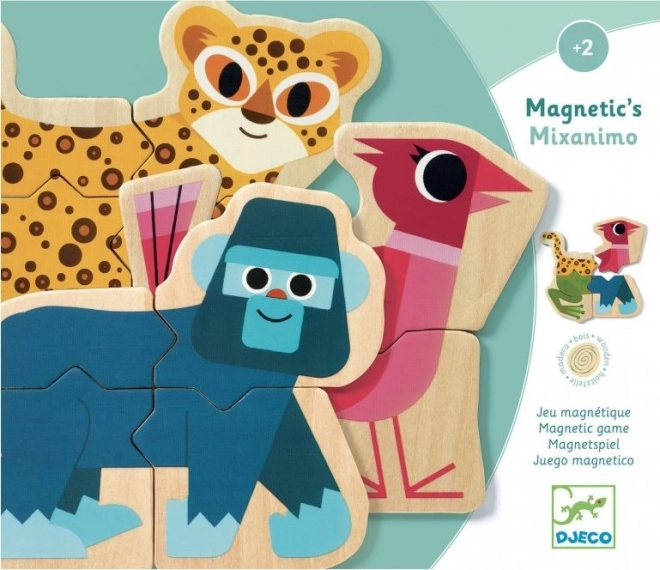 Gioco Magnetico Animali Misti Djeco