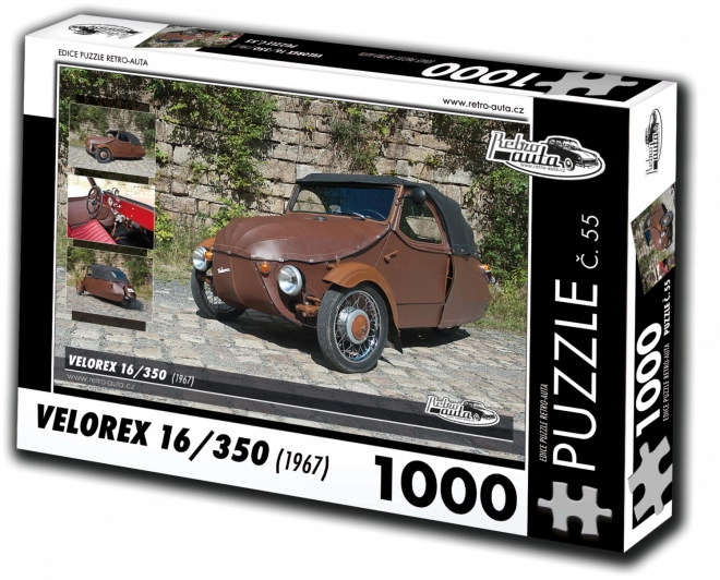 Puzzle Retro-Auta Velorex 1967