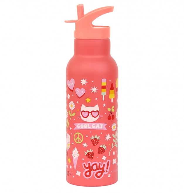 A Little Lovely Company Bottiglia in acciaio inox 500 ml – Intrattenimento