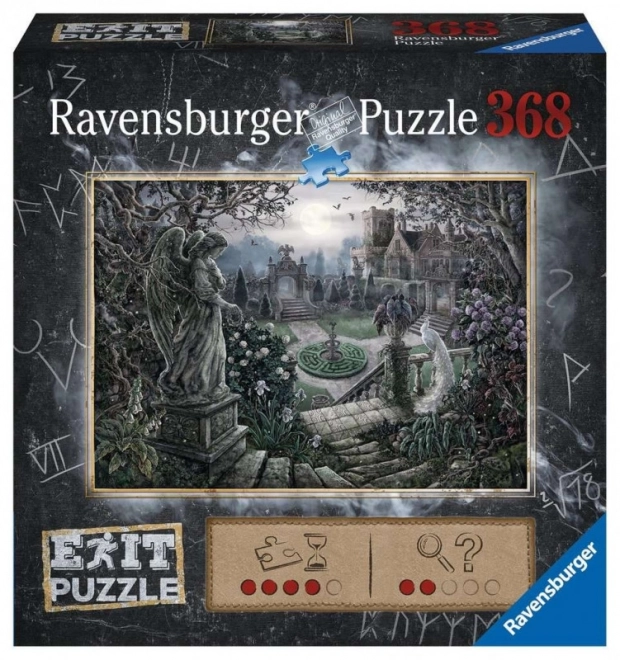 Puzzle EXIT: Mezzanotte nel Giardino 368 Pezzi di Ravensburger