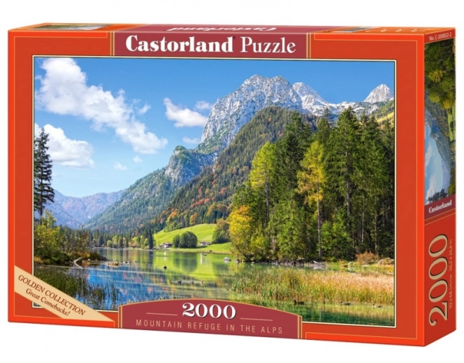 Puzzle rifugio alpino 2000 pezzi