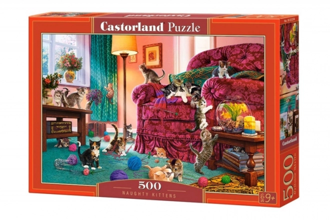 Puzzle 500 Pezzi Gattini Birichini