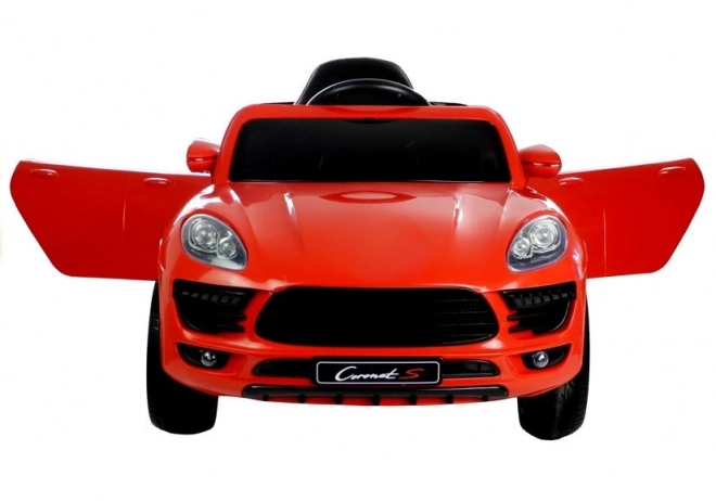 Auto elettrico per bambini Coronet S rosso