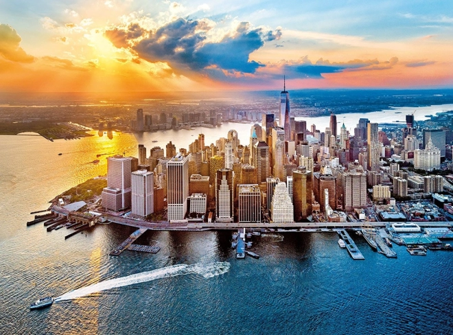 Tramonto su New York