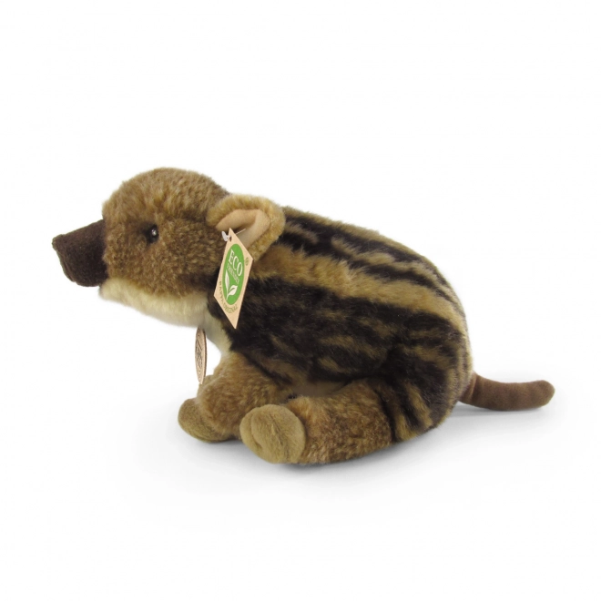 Cucciolo di cinghiale in peluche eco friendly 20 cm